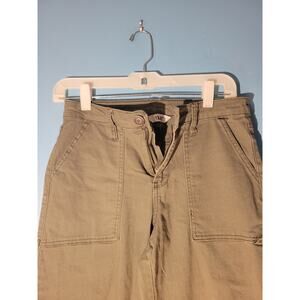 YMI Womens JUNIORS Olive Green Denim Jeans Size 5 Juniors